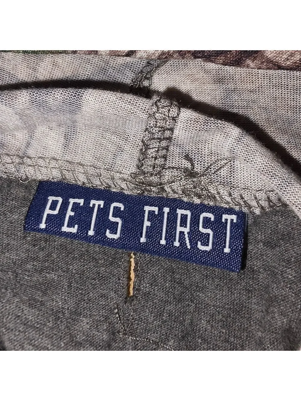 Pets First Gray Camouflage Dog Hoodie #DGC1